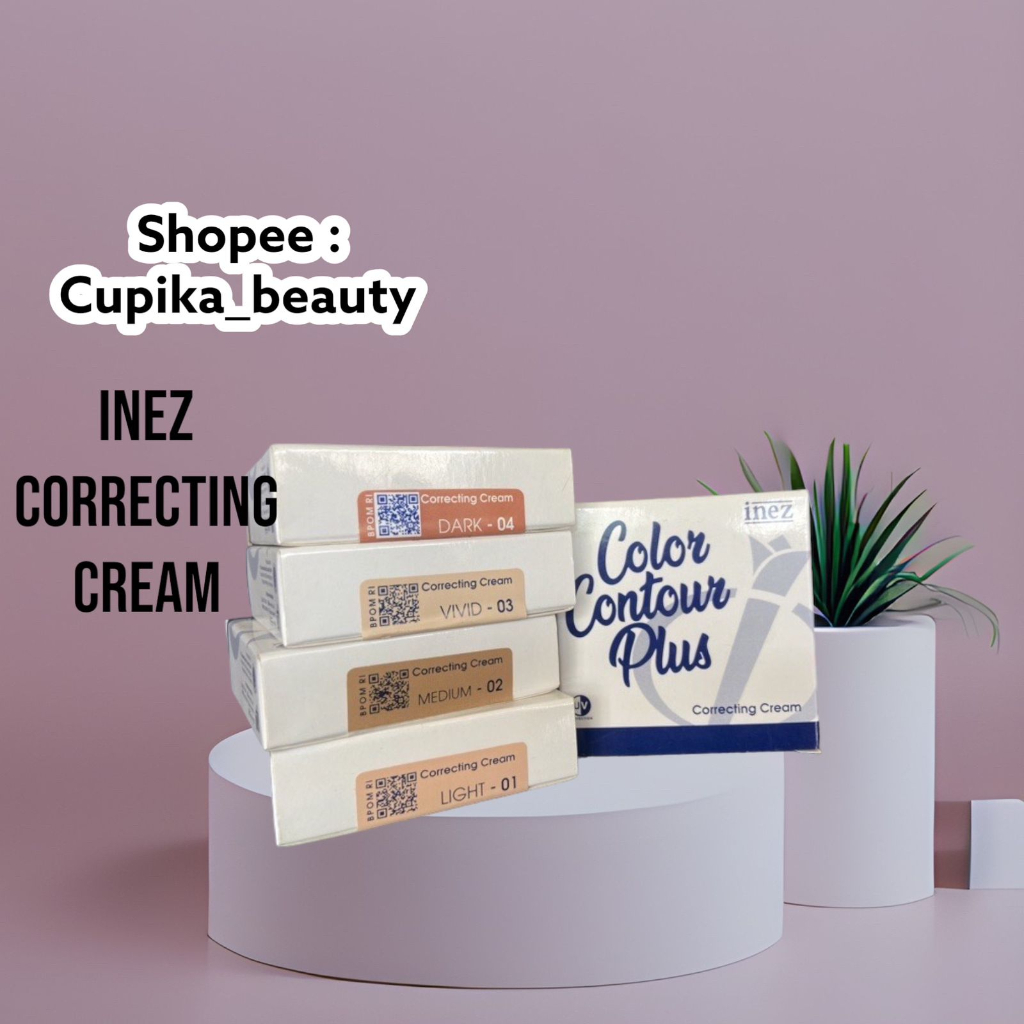 [ap] Inez correcting cream // inez color contour plus correcting cream