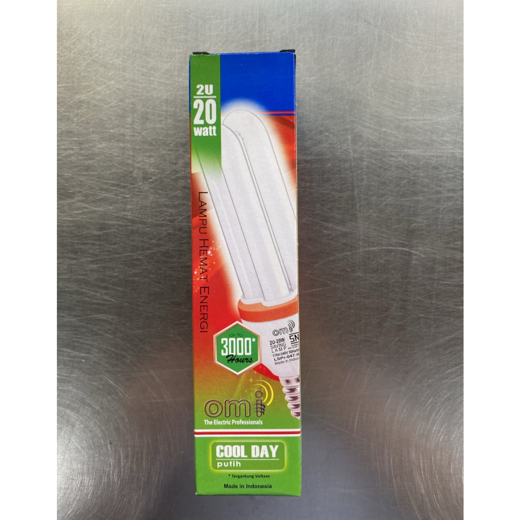 Bola Lampu PLC Jari 2U 20 OMI