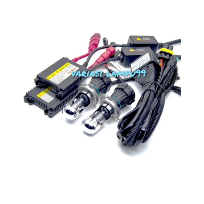 lampu mobil hid xenon H4 6000k 35wat