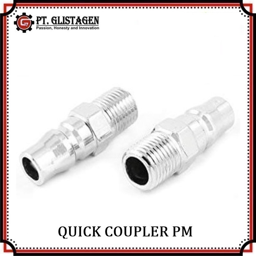 Quick Coupler PM ( 20,30,40 ) Sambungan Selang Kompresor Recoil Cuk PM