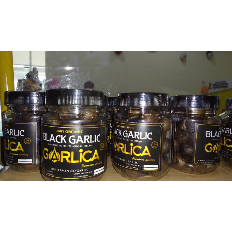 

Black garlic