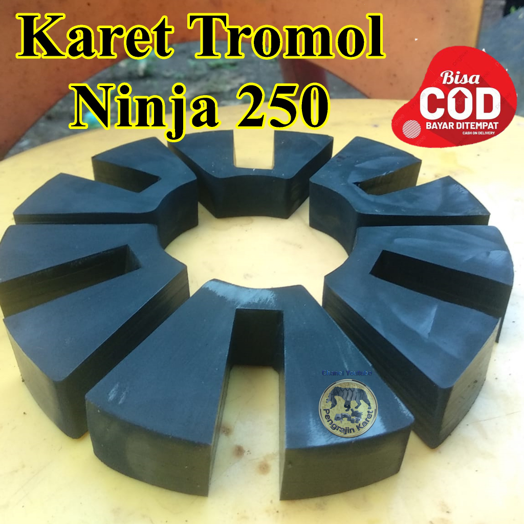 karet tromol ninja karbu 250 dan injektion super awet | karet tromol karet nap gear gir belakang NIN