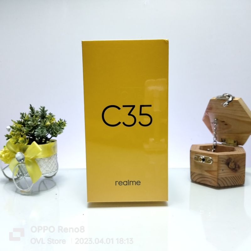 REALME C35 4/128 GB RESMI NEW HP BARU RAM 4 INTERNAL 128GB BNIB
