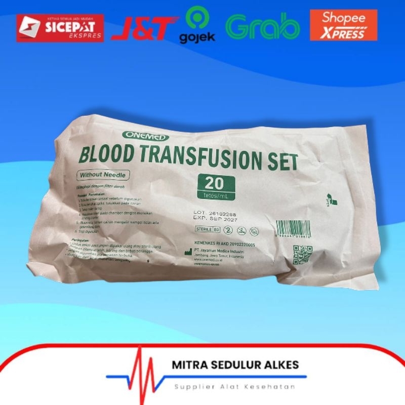 Blood Transfusion Set Onemed / Blood Transfusi Onemed