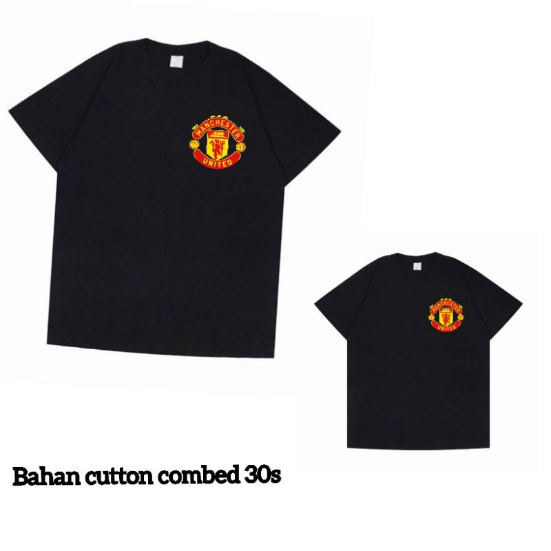 KAOS DISTRO MANCHESTER UNITED /KAOS PRIA /KAOS BOLA PRIA /T-SHIRT KAOS BOLA TERMURAH