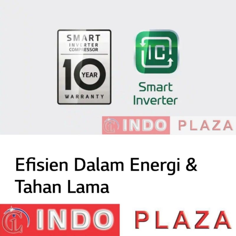 KULKAS LG 2 PINTU SMART INVERTER GN-B312 / 332 / 372 / 392PQMB