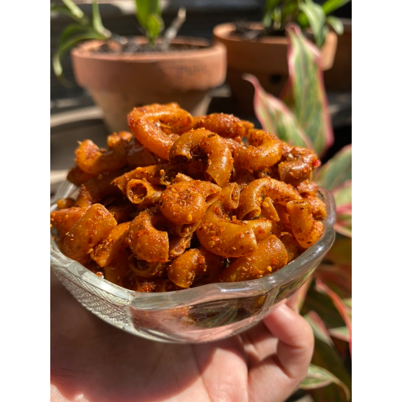 

[1/4kg] MAKARONI KRIUK PEDAS DAN EXTRA PEDAS