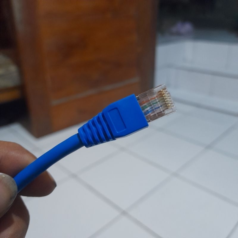 NEW KABEL LAN SERVER COMSCOPE CAT 6 RJ 45 BESI HANDMADE RAV SOLUTION