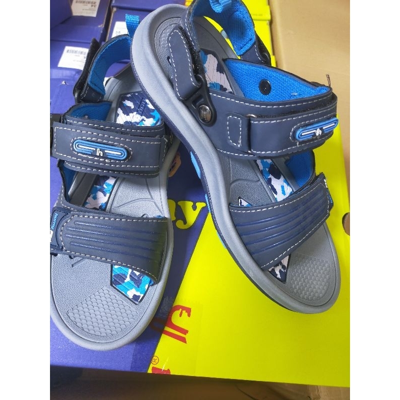 Sandal Gunung Anak Homyped Pandawa Abu-Biru Original 100%