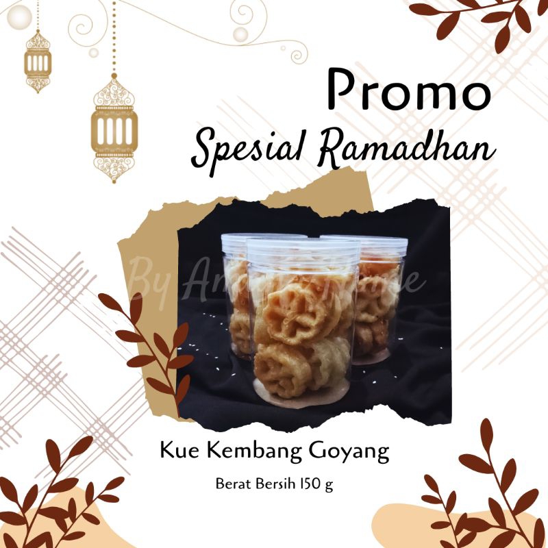 

Kue Kembang Goyang 200 gram Kemasan Toples