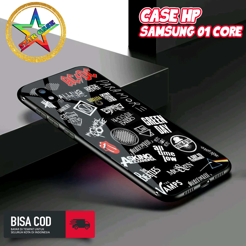 Case Samsung A01 Core Motif [POSTER] Casing Samsung A01 Core TERBARU Hardcase Glossy Kilau 2D Case H
