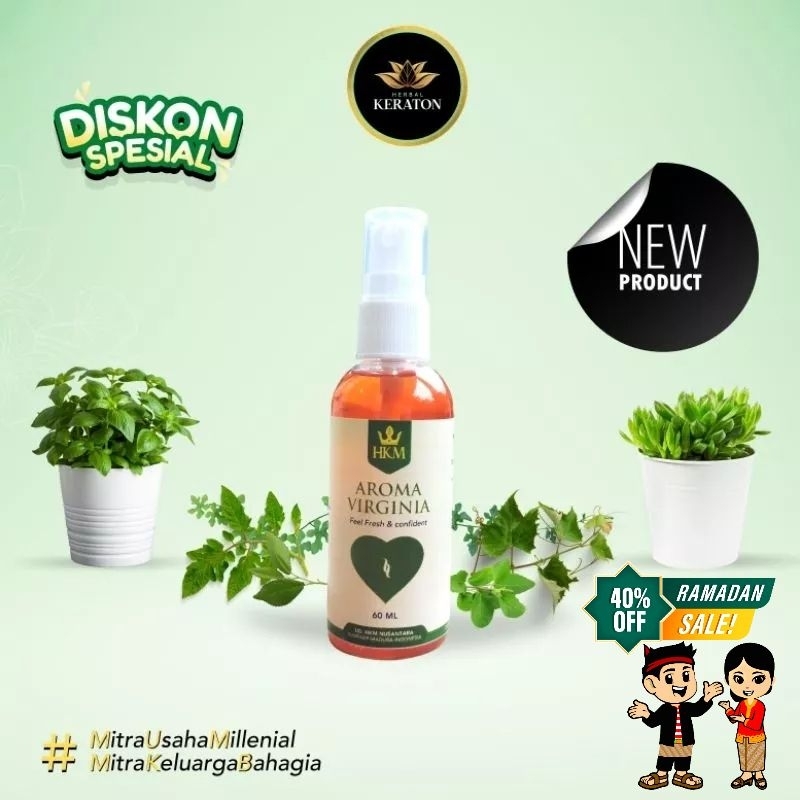 AROMA VIRGINIA SPRAY || RAMUAN MADURA || RAPET WANGI SPRAY  ||  PERAPAT MISS V