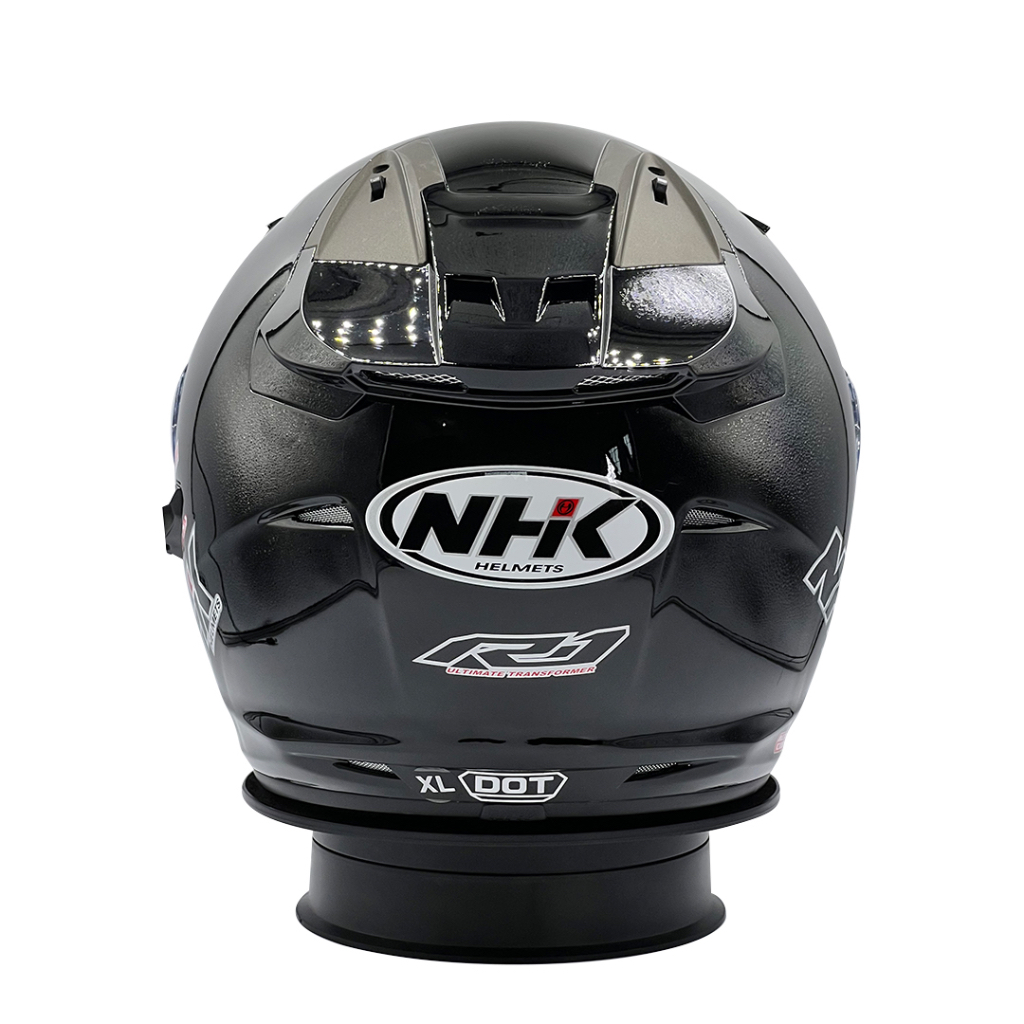 Helm NHK R1 Solid Black