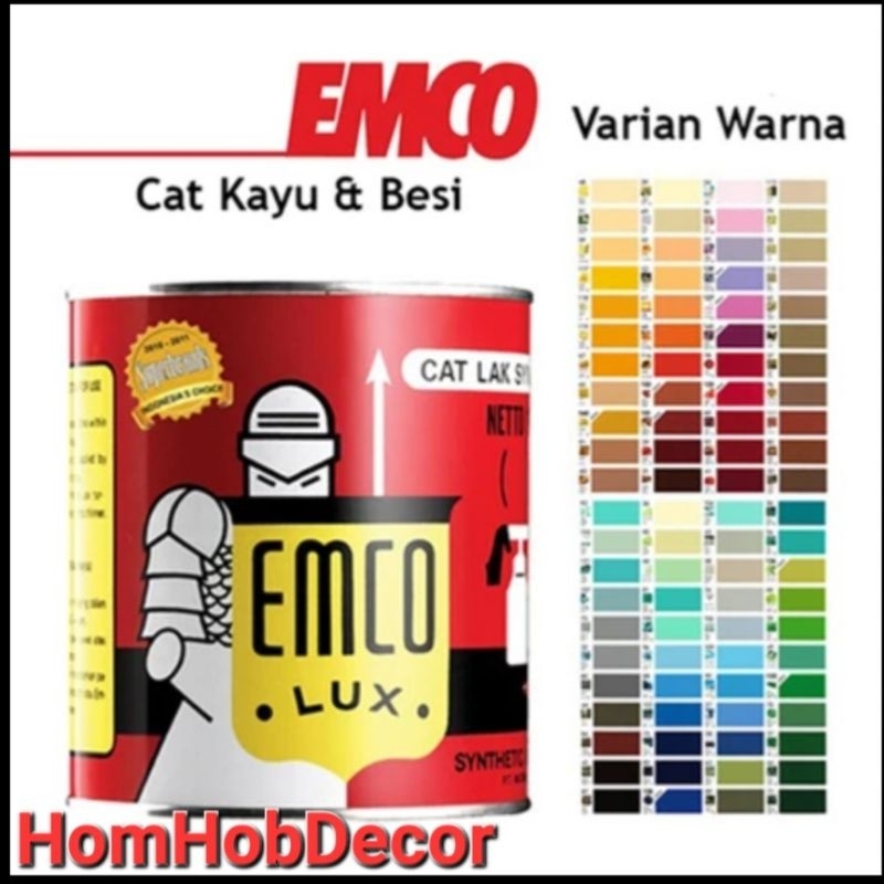 Cat Emco Kayu Dan Besi 1KG