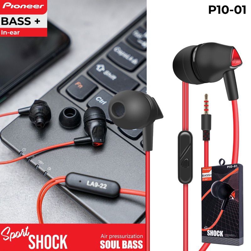 Headset pioner handsfree pio 01