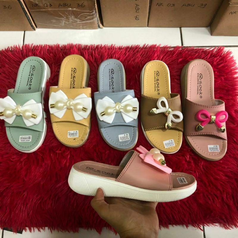 SANDAL ANAK Q. SOCK HELS IMPORT