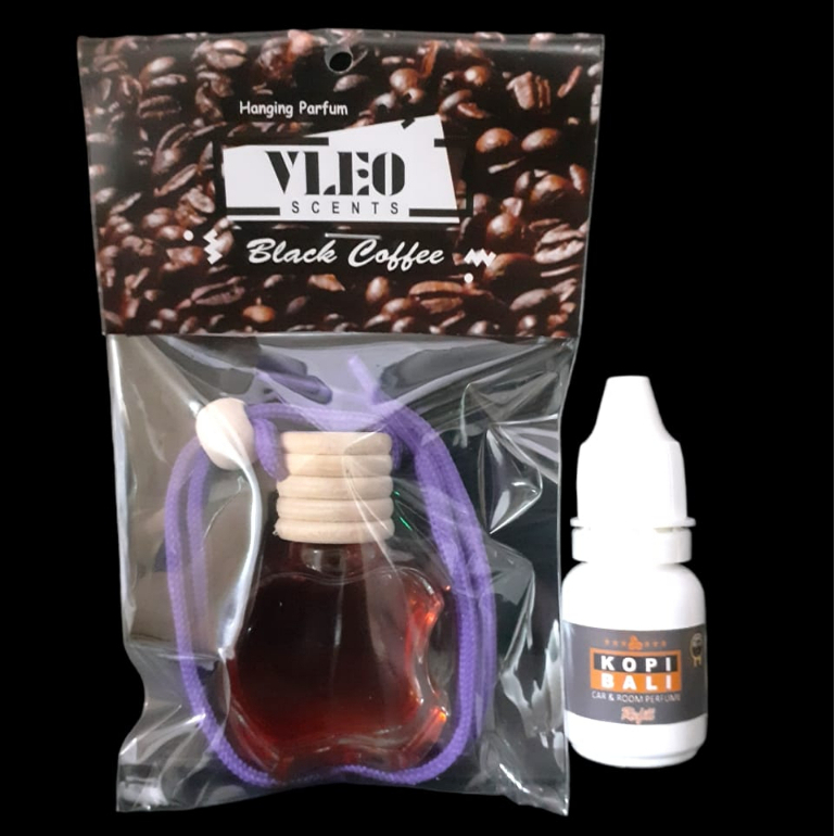 PAKET PARFUM VLEO +REFILL 10 ML/PARFUM KOPI BALI