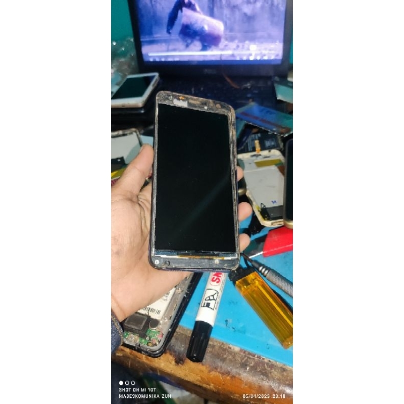 lcd evercoss u60 ori cabutan normal