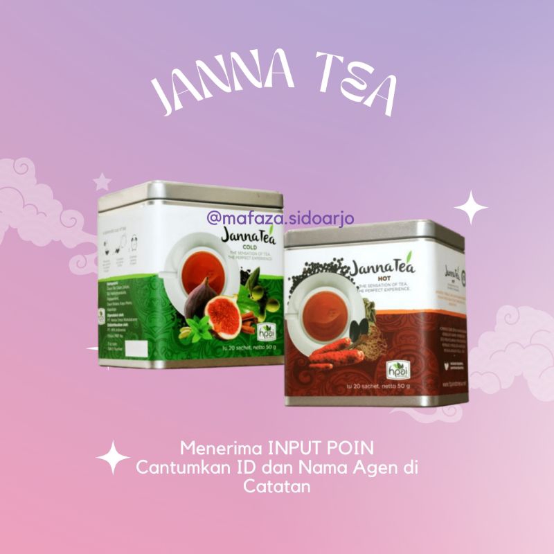 

MAFAZA • JANNA TEA HOT/COLD | HNI HPAI