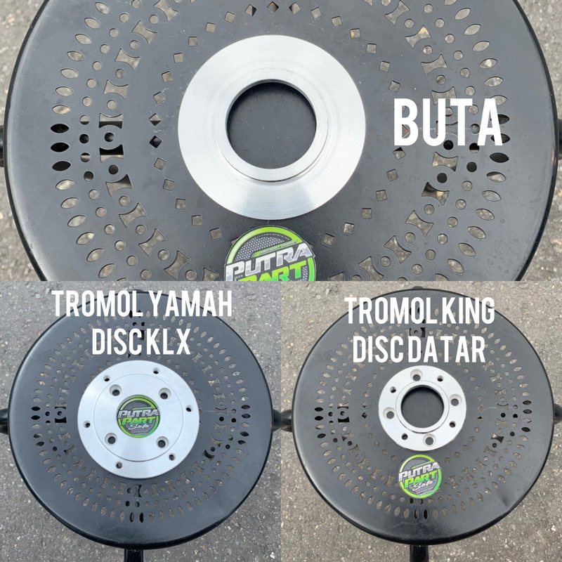 Plendes disc yamaha honda dll almunium cnc plendes piringan adaptor piringan yamaha ke rx king all u