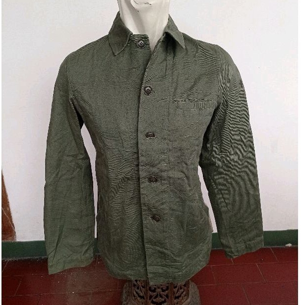 Olive Green (OG) Army Field Button Jacket