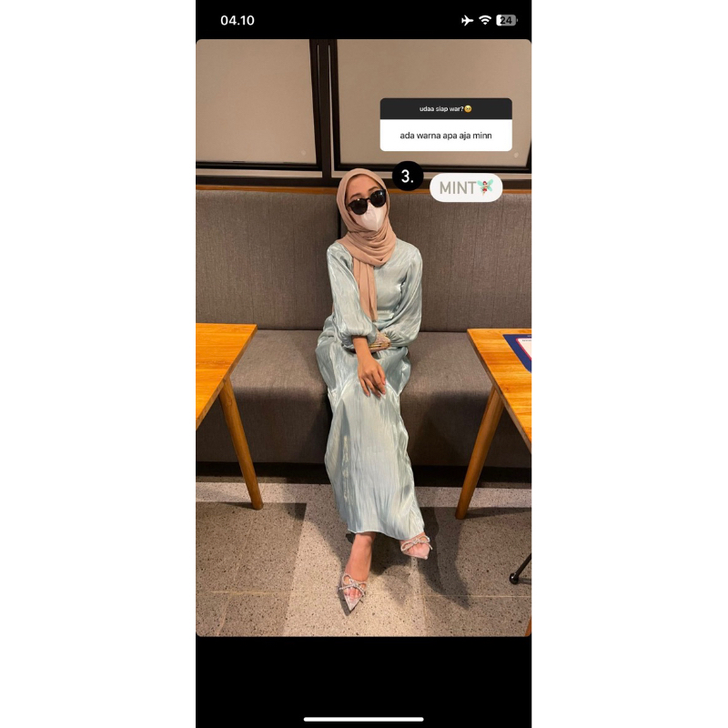 CHAKIRA PROJECT SHIMMER DRESS / DRESS LEBARAN / DRESS HARI RAYA / SHIMMER OUTER / DRESS 4 LOOK