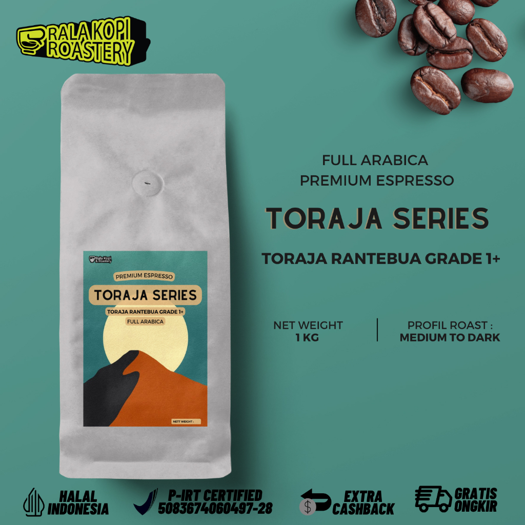 

Toraja Rantebua Kopi Susu Espresso Full Arabika | House Blend Rala