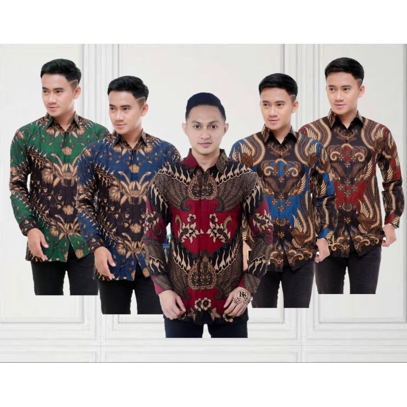 Kemeja Batik Lengan Panjang Murah