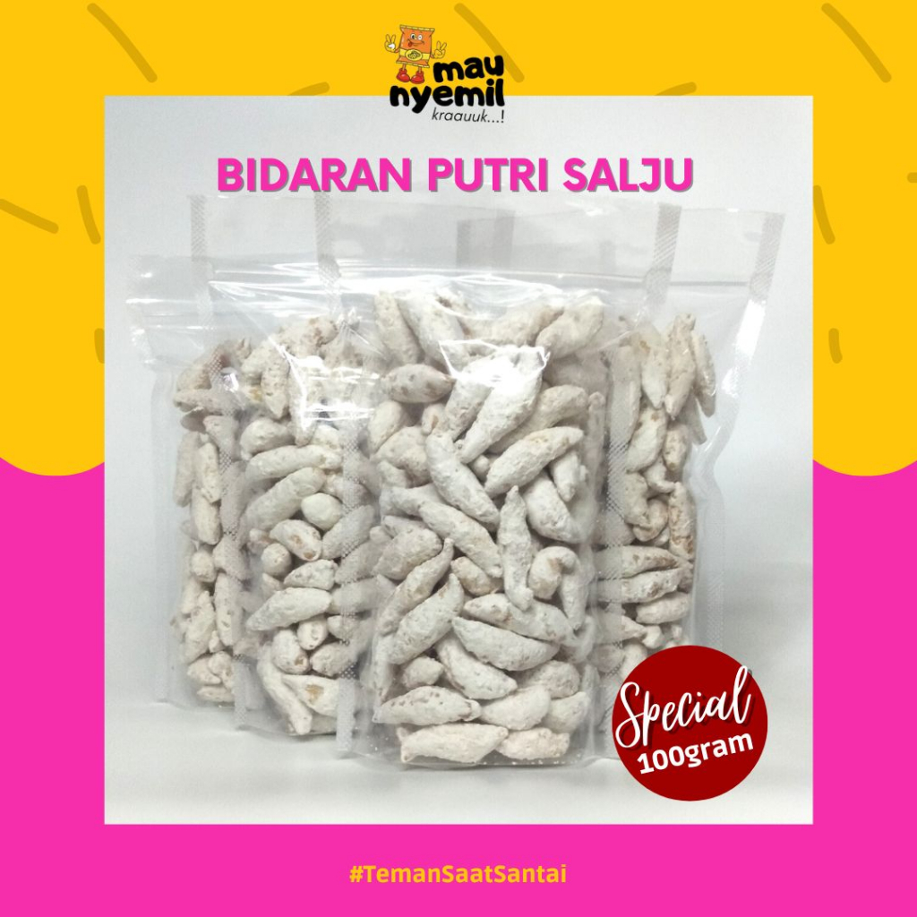 

[mau nyemil] CAMILAN BIDARAN PUTRI SALJU 100 GRAM