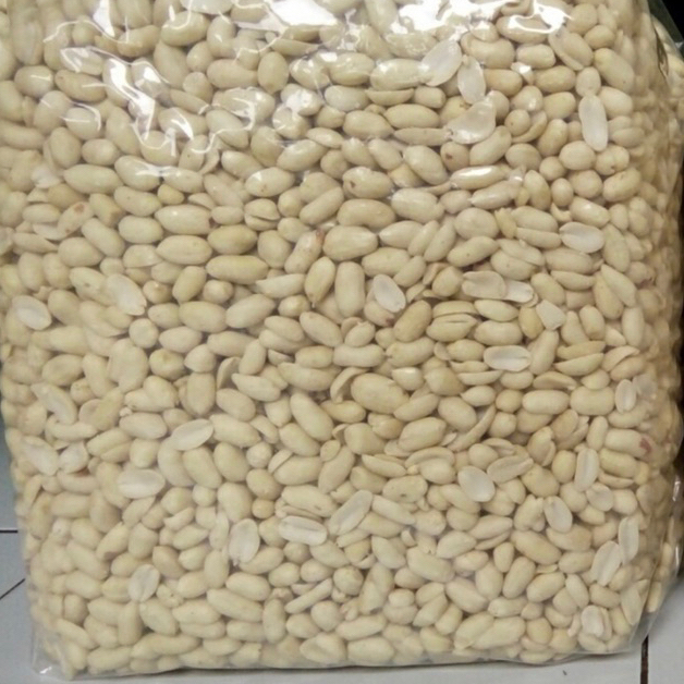 (250 GR) KACANG TANAH KUPAS MENTAH / KACANG TOJIN