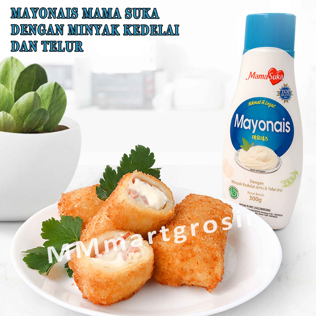 

MamaSuka / Mayonais / Mayonais Minyak Kedelai&Telur / 300g