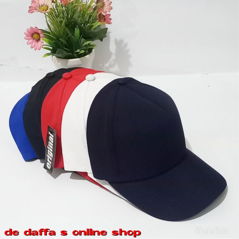 TOPI POLOS BUILT UP BAHAN ORIGINAL FLAX FIT SETELAN KARET