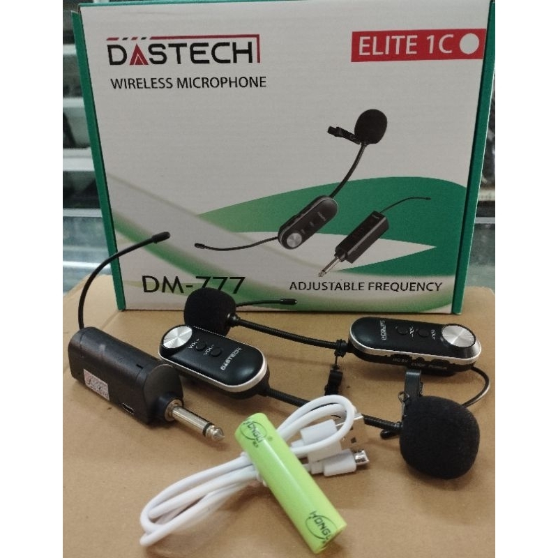 mic dastec  DM 777 2 clip