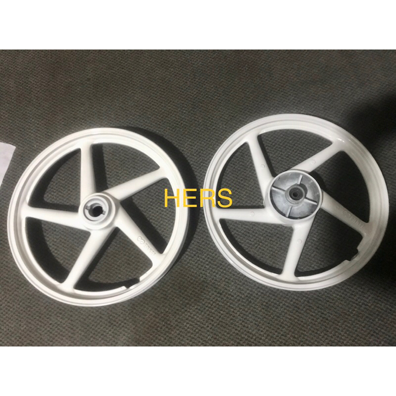 Velg Enkei Satria Shogun copotan repaint