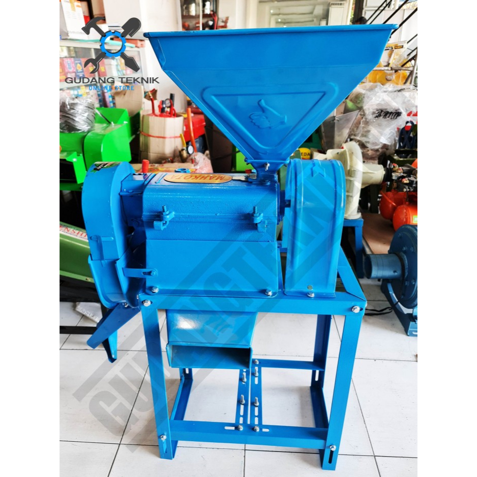 Mesin Penggiling Padi KD350 KD450 NEW MAHKOTA / Rice Polisher Beras Kebi Mini Mesin Giling Poles Slep Padi KD 350 KD 450 NEW MAHKOTA