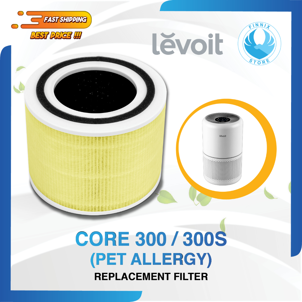 Replacement Filter for Air Purifier Levoit Core 300 Yellow Pet Allergy