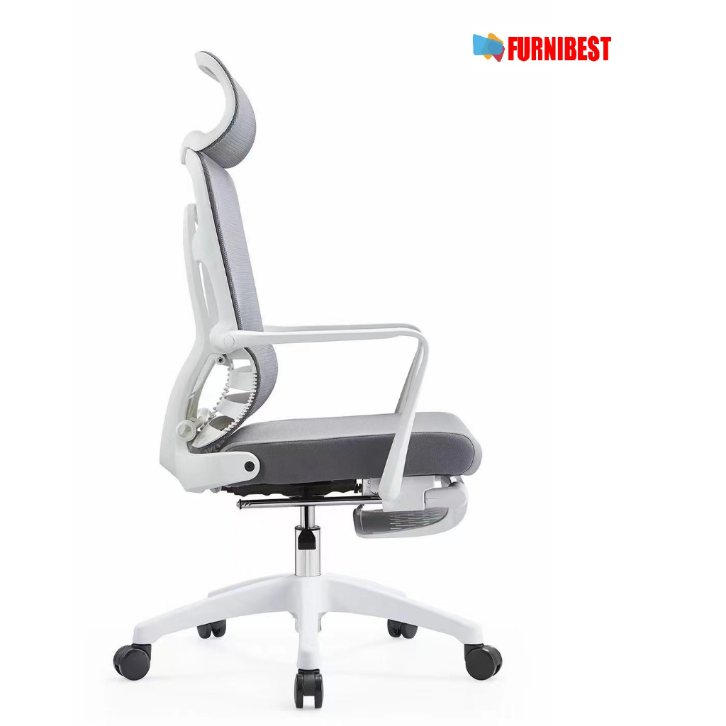 Furnibest Kursi Kantor Kursi Kerja Ergonomis Office Chair