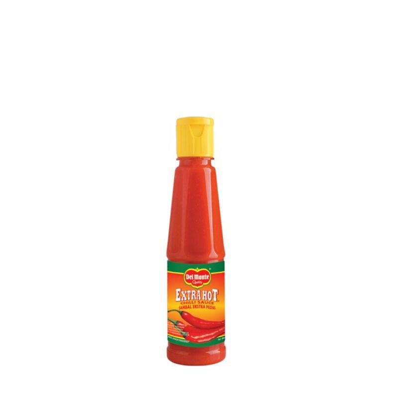 

DEL MONTE SAMBAL EXTRA HOT 135 GR BOTOL PET