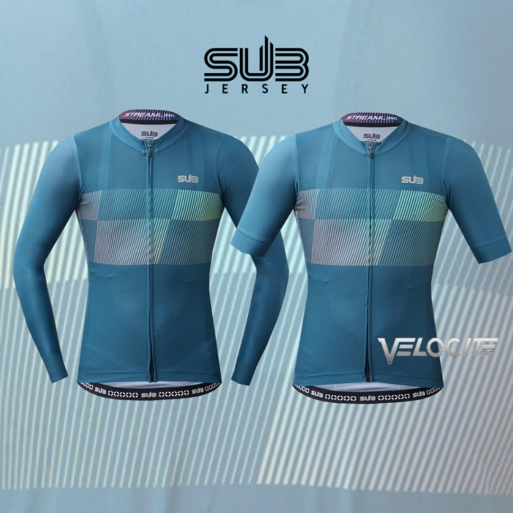 Sub Jersey Streamline 2023 Green Short Long Sleeve SubJersey Unisex sepeda gowes
