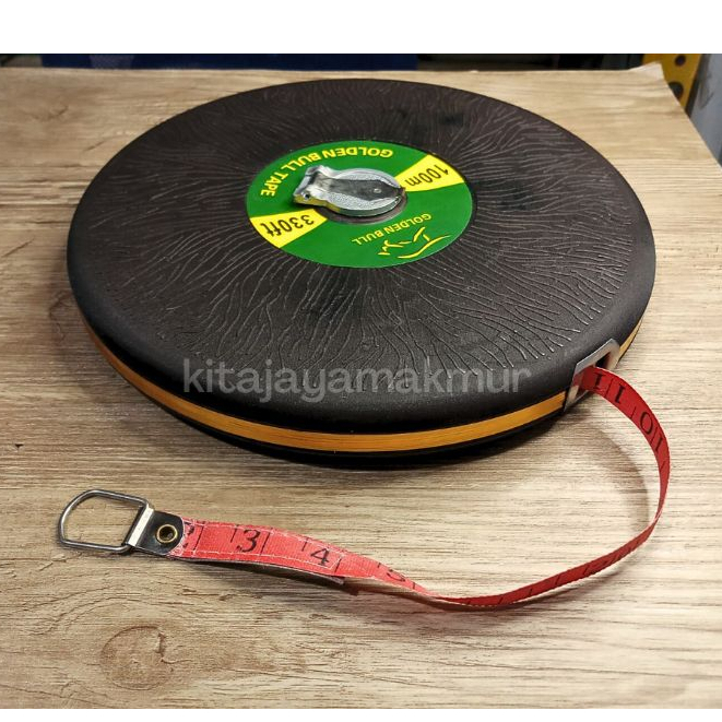 Meteran Kain Bulat 100 m Meteran Tukang Roll Bulat