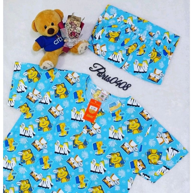 Baju Tidur CP HOKI Katun wanita (Zebra)