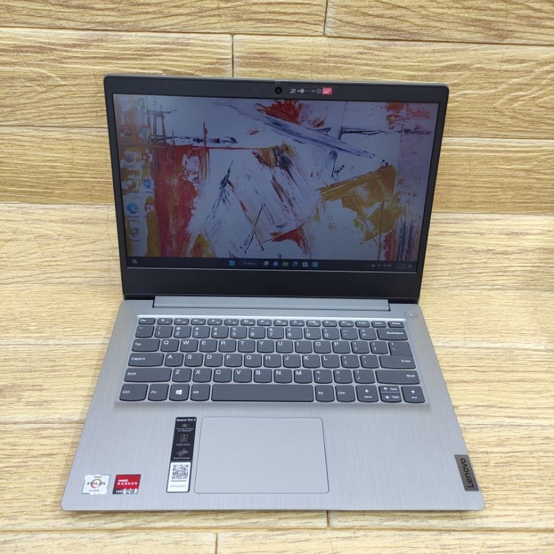 Laptop Lenovo Idepad Slim 3 Amd Athlon Silver 3050U Ram 8GB SSD 256 OK