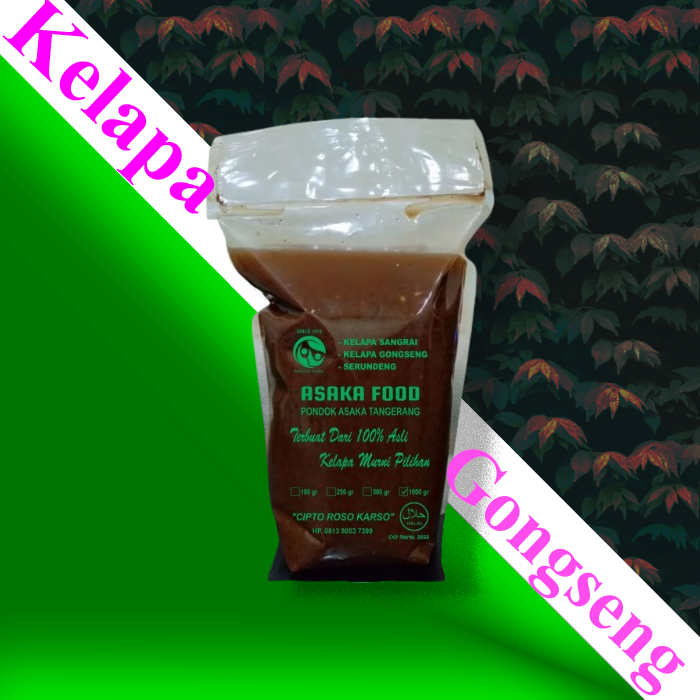 Kelapa Gongseng Sangrai Aroma Wangi 1 kg