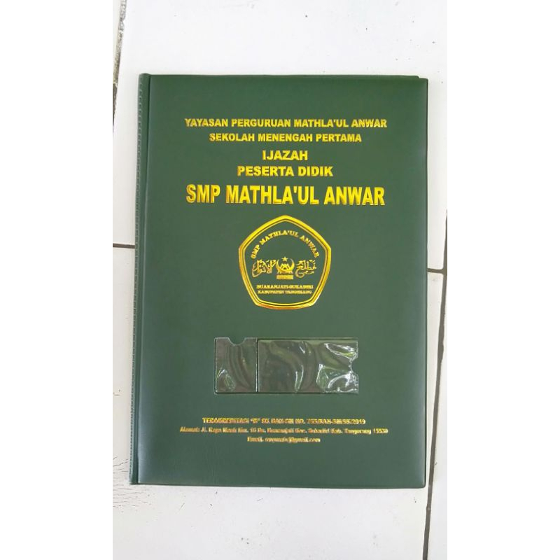 

HJK Map rapot isi 4 Kantong