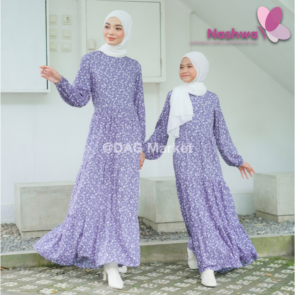 GAMIS SHAFIRA DRESS KATUN RAYON PREMIUM_ADEM-SHAFIRA SERIES