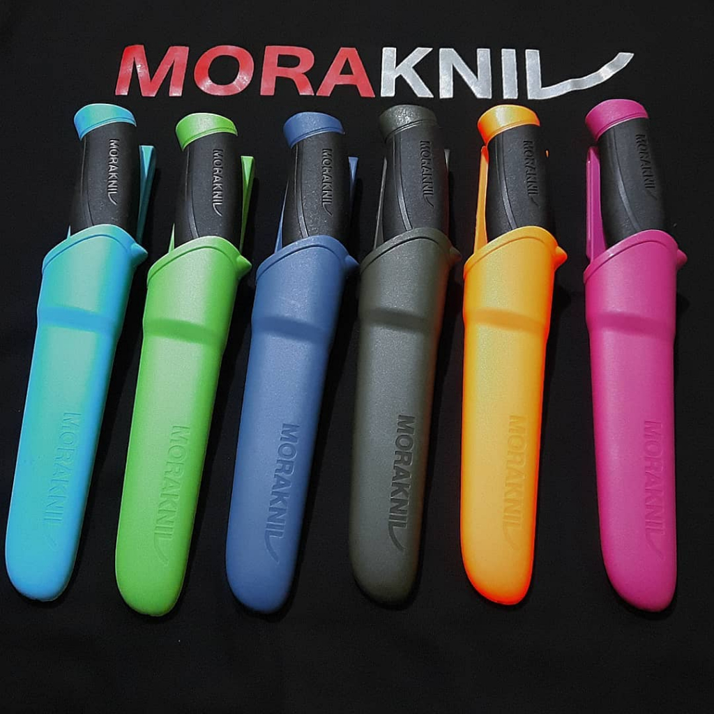 Pisau Knife Bushcraft Survival Morakniv Basic 546 (S) Original Camping Hiking