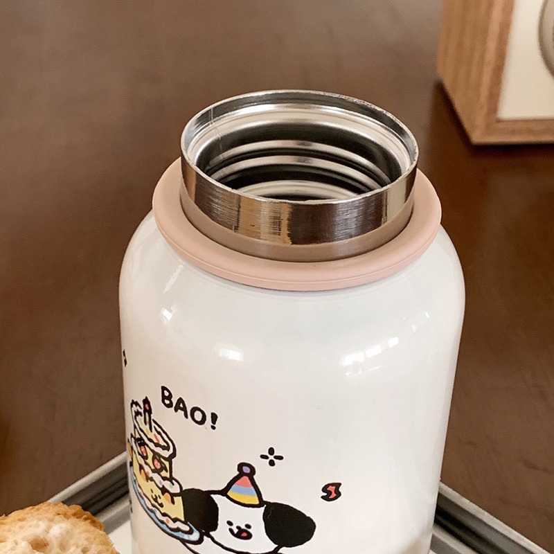 Bao Vacuum Bottle 400ML Stainless steel / Termos Air Panas Estetik Korean Style Tahan Panas Bahan Stainless / Thermos Tumbler Stainless Steel Botol /Vacuum Flask