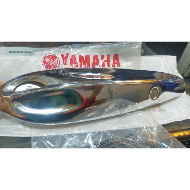 TAMENG KNALPOT MIO SPORTY ORIGINAL Cover knalpot mio sporty mio lama original YAMAHA