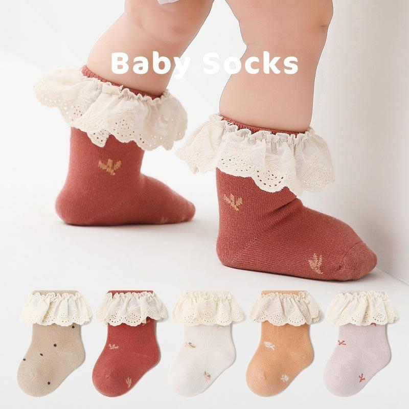 Carter Love Kaos Kaki/Catell Love Kaos Kaki  / Kaos Kaki Bayi - Kaos kaki renda/Korean Baby Socks