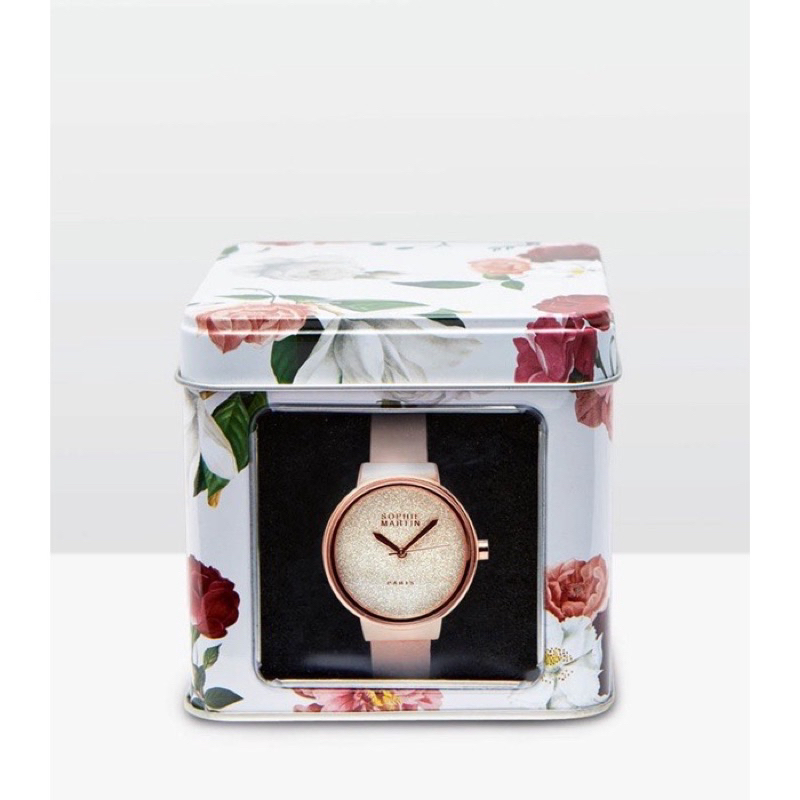 Jam Tangan Wanita Sophie Martin Paris Claudine Pink